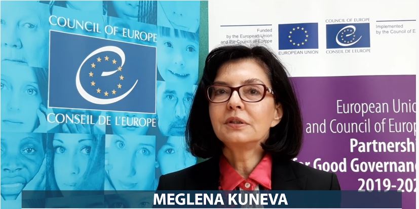 Ambassador Meglena Kuneva, Head of Delegation of the EU to the Council of Europe, speaks about the PGG II